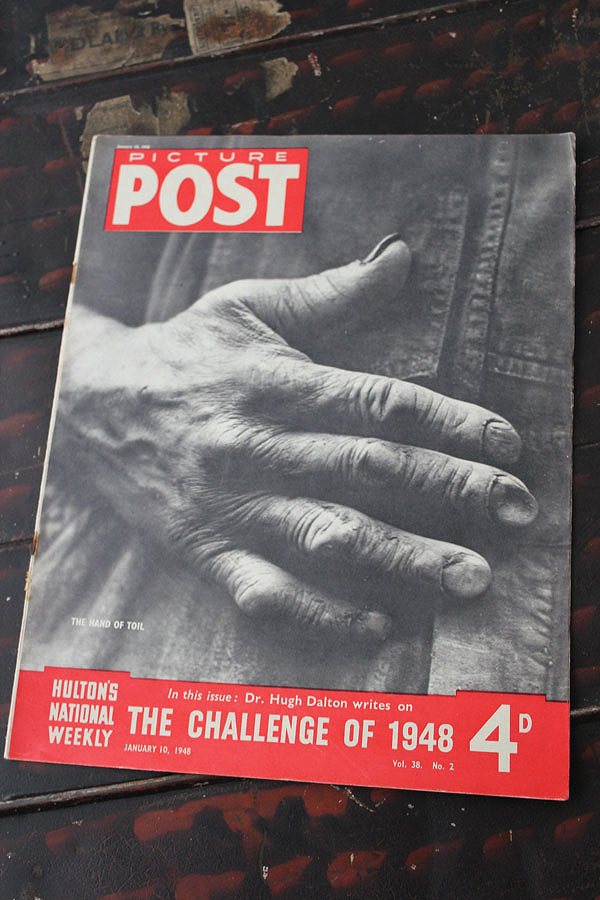 イギリス「PICTURE POST」1948年1月10日号 THE CHALLENGE OF 1948