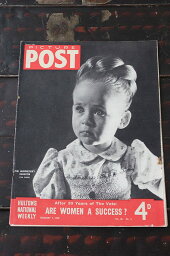 イギリス「PICTURE POST」1948年2月7日号　ARE WOMEN A SUCCESS?
