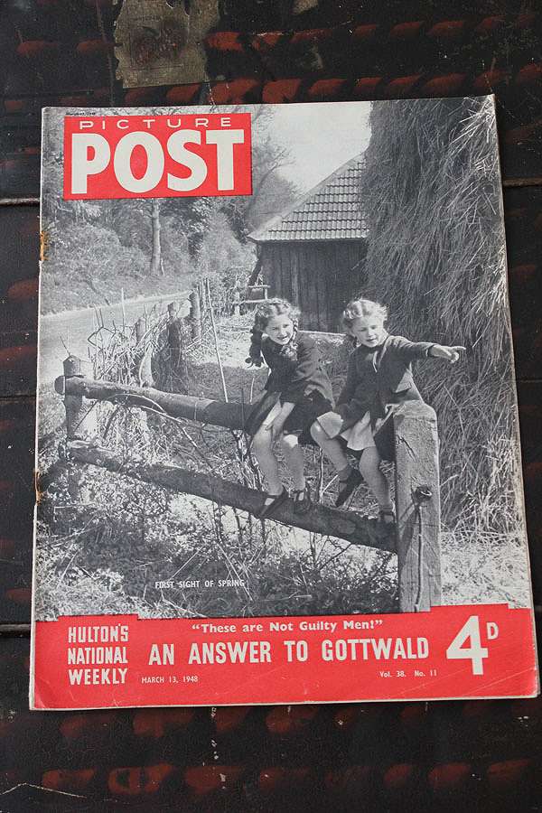 イギリス「PICTURE POST」1948年3月13日号 AN ANSWER TO GOTTWALD