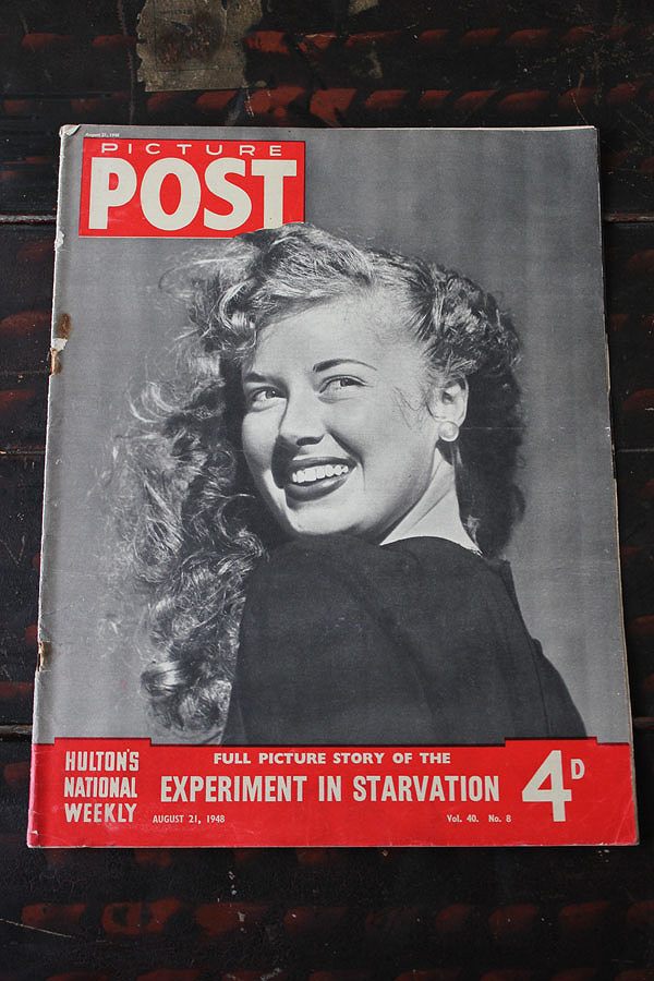 イギリス「PICTURE POST」1948年8月21日号 EXPERIMENT IN STARVATION