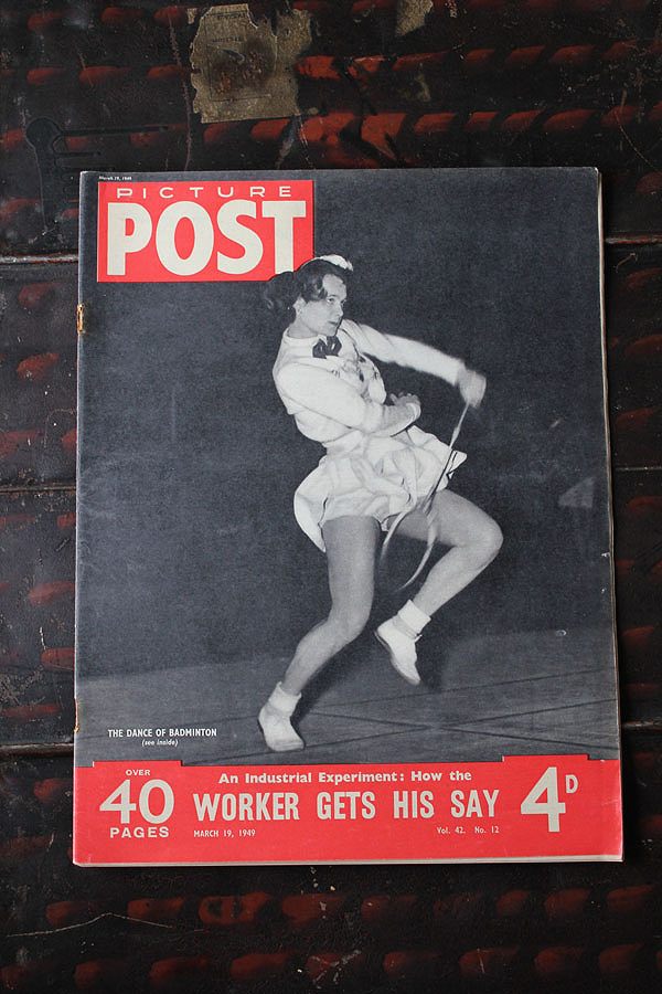 イギリス「PICTURE POST」1949年3月19日号 WOKER GETS HIS SAY