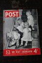 アメリカのLIFE誌と並びフォトジャーナリズム の先駆けとなったイギリスのライフマガジン「PICTURE POST」1938年創刊-1957年廃刊 第二次大戦から戦後の暮らし、歴史的瞬間を一流写真家の 写真で紹介した希少なマガジン。歴史、当時の暮らしぶりを視覚で理解する希少な資料です。 1949年10月15日号 WE VISIT JUGOSLAVIA　52ページ 年代物の為、落丁はございませんがホチキス針の錆によるページ外れ、小さな破れ、変色、シミ、汚れがございます。予めご了承下さい。 ・サイズ：25.5cm × 33.5cm