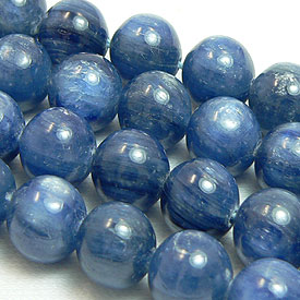 カイヤナイト ビーズ(10mm) 粒売り ばら売り 天然石・パワーストーン ビーズ