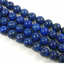 ラピスラズリ ビーズ(6mm) 粒売り ばら売り 天然石・パワーストーン ビーズ
