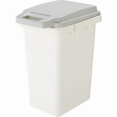ゴミ箱 ごみ箱 抗菌ペール 防臭 約47L 47リットル グレー フタ付き シンプル ワンハンド パッキン 日本製 大型