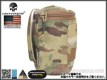 EMERSON製 MOLLEシステム Concealed グローブポーチ 手袋ポーチ (コヨーテブラウン CB 茶系色) YKKファスナー使用