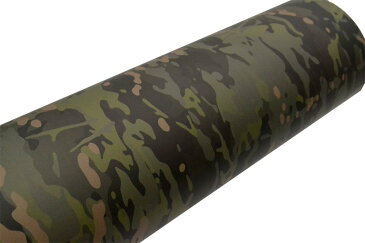 50% 3M スリーエム ラップフィルム MultiCam Tropic マルチカムトロピック迷彩 実物迷彩 1200mm × 1200mm