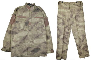 迷彩服 パンツ＆ジャケット 上下セット 茶色系 次世代 戦闘服 サバゲーATAU 迷彩柄 BDU