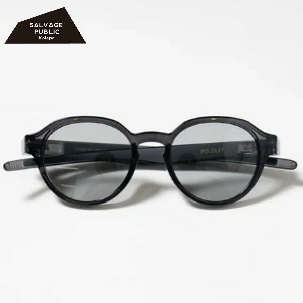 Rakuten - サルベージパブリック/SALVAGE PUBLIC （2026年新作！)POLOLEI Black with Polarised Photochromic Grey lenses