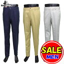 【50%OFF!セール】ブラック&ホワイト / Black&White / 秋冬モデル / パンツ/総柄 /ノータックパンツ (メンズ) ブラック&ホワイト /...