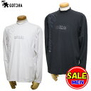 【50%OFF!セール】ガッチャゴルフ / GOTCHA GOLF (秋冬モデル!)ドライ ロゴ シート ハイネック ロンT