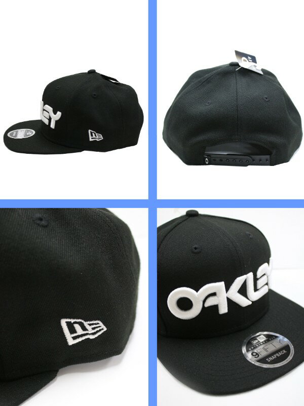 オークリー / OAKLEY 継続モデル！キャップ OAKLEY × NEW ERA / Mark II Novelty Snap Back ニューエラ コラボ スナップバック 平つば 帽子（メンズ）ゴルフウェア / ポイント3倍！