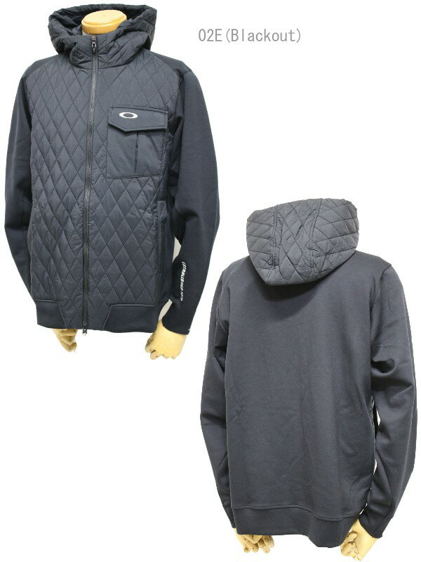 【セール】オークリー / OAKLEY （2025秋冬新作！）Oakley Hybrid Puff Fleece 8.0吸汗速乾　ストレッチ素材使用/ジップブルゾン/メンズ/パーカーおしゃれ