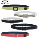 ゴムベルト 【セール】オークリー / OAKLEY WEB REVERSIBLE BELT 14.0/ ウェブ リバーシブル ベルト / メンズゴムベルト（メンズ）ゴルフウェア/