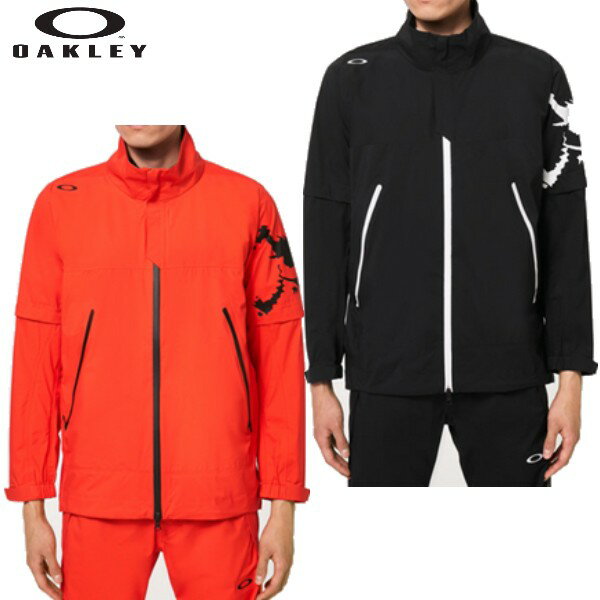 オークリー アウトドアジャケット メンズ 【50%OFF!!セール】オークリー / OAKLEY2023春夏新作！Skull Staunch 3D Rain Jacket /プルオーバー/メンズ　レインウェア