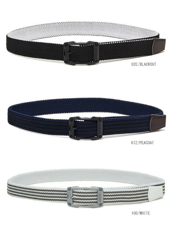 オークリー / OAKLEY WEB REVERSIBLE BELT 14.0/ ウェブ リバーシブル ベルト / メンズゴムベルト（メンズ）ゴルフウェア/ ポイント3倍！