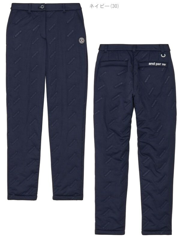 アンパスィ / and per se (2025秋冬新作！) エアジャスター中わたパンツ（レディース）アンパスィ/ゴルフウェア/