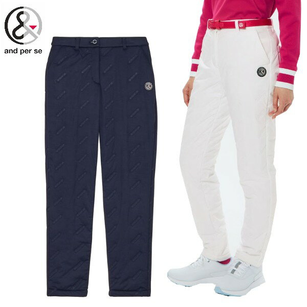 アンパスィ / and per se (2025秋冬新作！) エアジャスター中わたパンツ（レディース）アンパスィ/ゴルフウェア/