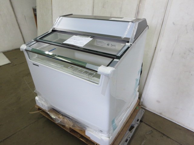 ※◆●未使用 パナソニック 冷凍ショーケース ガラストップ式ショーケース SCR-090DNA 160L[1025BI(1)]7CY!-1【RCP】