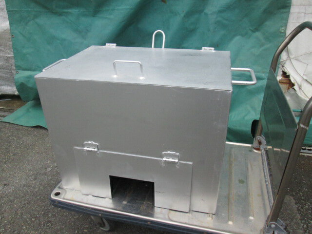 未使用 植平工業 焼き芋釜 LPガスコンロ用 玉砂利10kg付 業務用(1025BI)7CY-13【RCP】