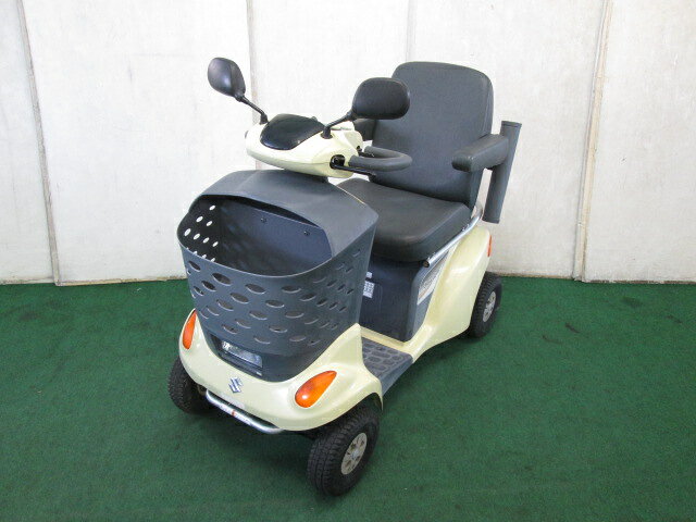 スズキ セニアカー ET4D7 ライトイエロー 動作品(1008CH)7CY-13S【中古】【RCP】