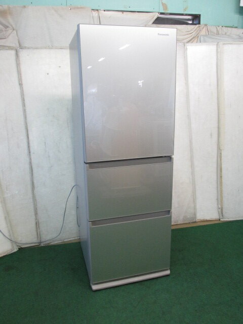 251 L - 365 L - 2023年 パナソニック 335L 3ドア冷凍冷蔵庫 NR-C344GC-N(0416CH)7CY-1【中古】【RCP】