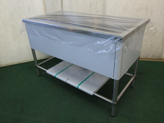 新品未使用 タニコー 業務用ステンレス 1槽シンク 間口120cm(0416BH)7CY-1S