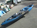 PERCEPTION フィッシングカヤック ペスカドールパイロット 12.0 使用2回 ペダルドライブ 引取限定 静岡県(0107ai)7CS-13【中古】【R...