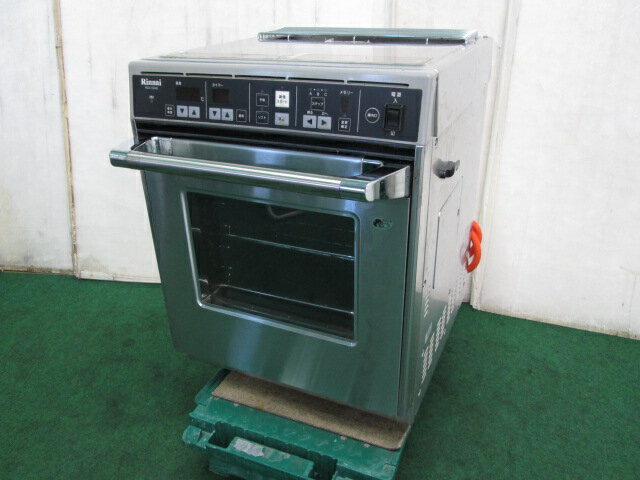 リンナイ 業務用 ガス高速オーブン RCK-10AS LPガス用(0813BH)7AY-14【中古】【RCP】