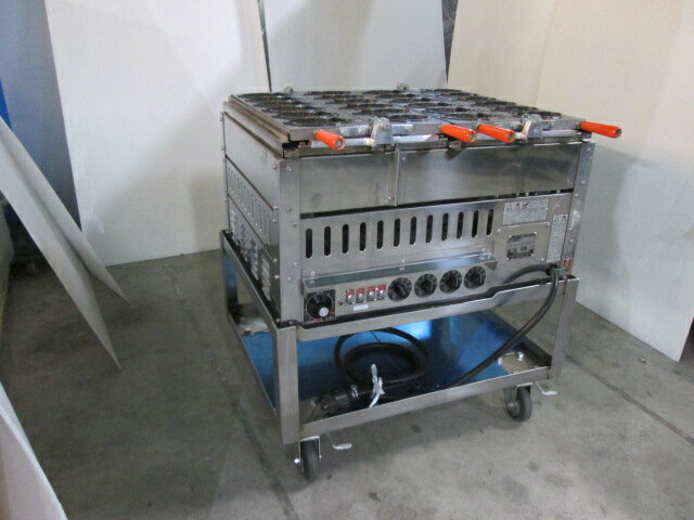 2023年製 大和田製作所 業務用 たい焼き機 2連用 スーパー電子火床 OWD-0401E 三相200V(0113BT)7BY-14【中古】【RCP】