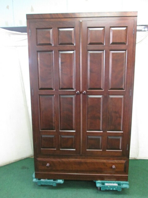 松本民芸家具　DⅡ型　レア　洋服タンス　スリム　無垢　箪笥　ワードローブ　和家具 imgrc0081578947.jpg