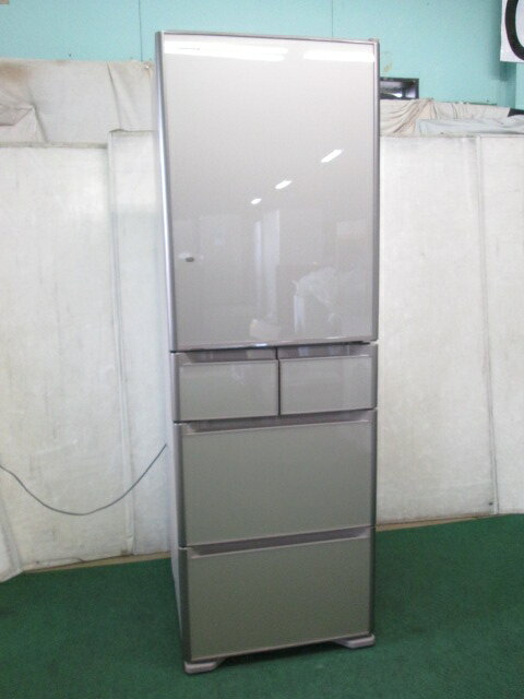 121 L - 250 L - 日立 401L 5ドア冷凍冷蔵庫 R-S4200F(XN)(0122AH)7CY-1【中古】【RCP】