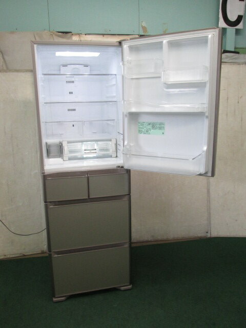日立 401L 5ドア冷凍冷蔵庫 R-S4200F(XN)(0122AH)7CY-1【中古】【RCP】