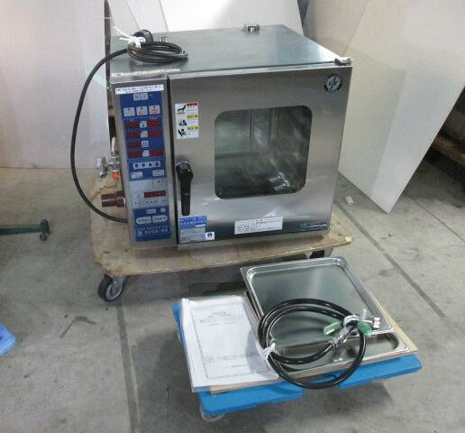 ニチワ電機 電気 スチームコンベクションオーブン スチコン SCOS-523RS-L 三相200V (0818AT)7BY-13【中古】【RCP】