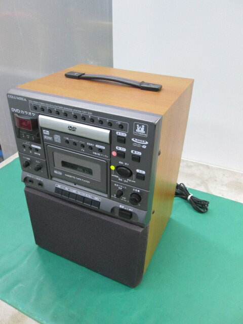 デノン DVDカラオケ CDV-550 木目 デュエット マルチ音多対応(0925AI)7AM-1S【中古】【RCP】