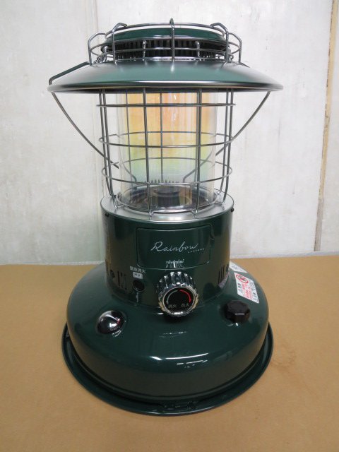 ※2020年 トヨトミ レインボーランタン対流型石油ストーブ RL-250 ダークグリーン(1017EH)7AT-13【中古】【RCP】