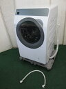 2023年 シャープ 10kg ドラム式洗濯乾燥機 ES-K10B-WL(0606BH)7CY-1【中古】【RCP】