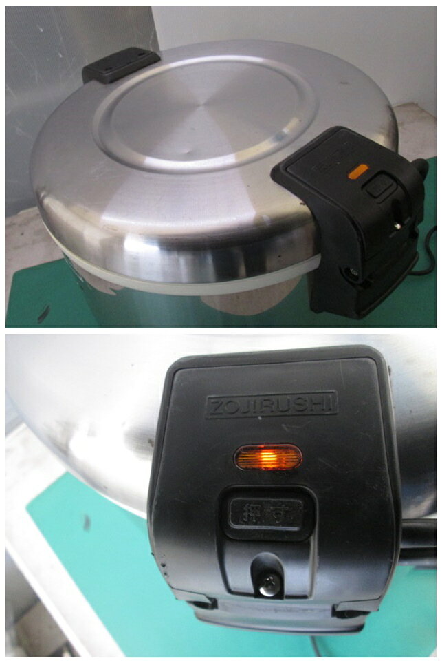 アウトレットステージ21の象印 業務用電子ジャー THS-C80A 8.0L(4升) ステンレス(0413AI)7AT-1S【中古】【RCP】｜アングル2