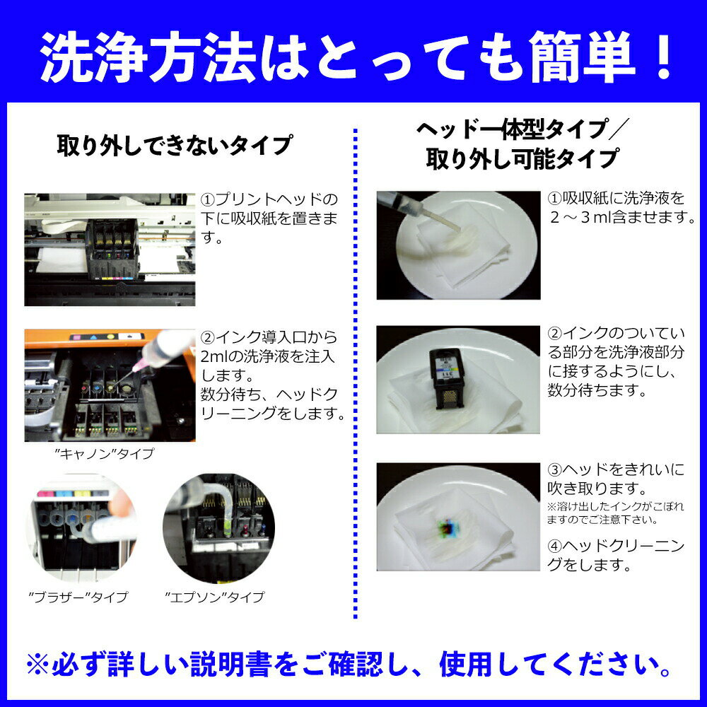 楽天市場 1500円購入で300引クーポン 洗浄液と キヤノンプリンター目詰まりbci371 370インクと洗浄液セット ヘッドクリーニング Superink プリンターインク 洗浄 スタンダードカラー