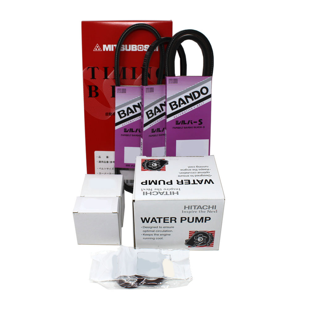 【送料無料(北海道・沖縄県を除く)】 タイミングベルトとファンベルトセット オイルシール付 マツダ ボンゴ SE88M SE88T S62.09〜H11.05用 9点セット MFMZ2007 STB-N201 STB-N202 M3-013 RAF3360 RAF3310 M4643 | タイミングベルト テンショナー ウォーターポンプ