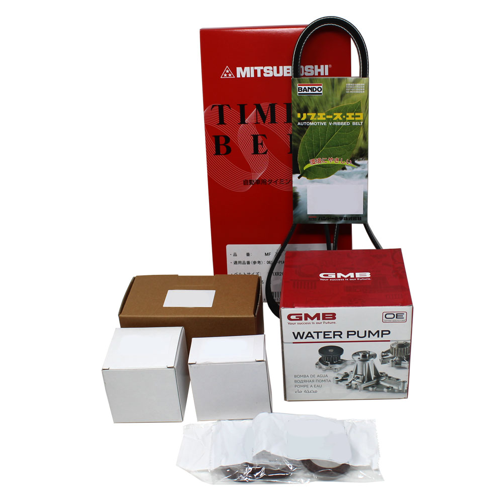 【送料無料(北海道・沖縄県を除く)】 タイミングベルトとファンベルトセット オイルシール付 ホンダ レジェンド KB1 KB2 H16.10〜H20.12用 9点セット MFHC2032 SAT-8501 STB-H505 STB-H506 GWHO-53A 6PK1190 A6616 A6629 | タイミングベルト テンショナー ウォーターポンプ