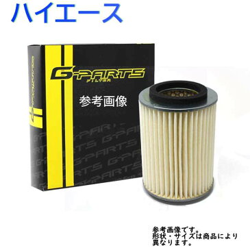 G-Parts エアフィルター トヨタ ハイエース 型式KZH106G/KZH106W/KZH116G用 LA-4514 エアーフィルタ エアクリーナーエレメント エアクリーナーフィルター エアエレメント エアーエレメント 17801-67040対応 おすすめメーカー エアクリーナ |エアーフィルター エンジン