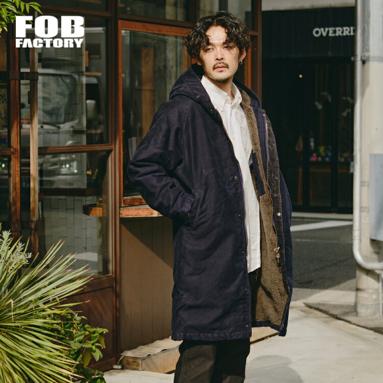 【期間限定 10% OFF SALE!!】【12/03 20:00〜12/11 01:59まで】エフオービーファクトリー FOB FACTORY モールスキン ...