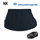 レクサスNX 20系 3D ラゲッジマット カーゴマット トランク マット フ 荷室 防水 防汚 キズ防止 ズレ防止 カスタムパーツ 内装 1枚 3D スノー ...