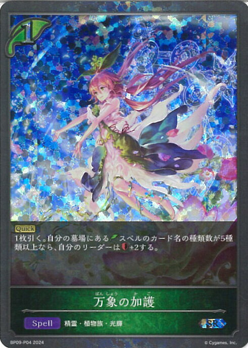 シャドウバース エボルヴ 万象の加護 【BP09-P04 SR】 光影の二重奏 シングルカード