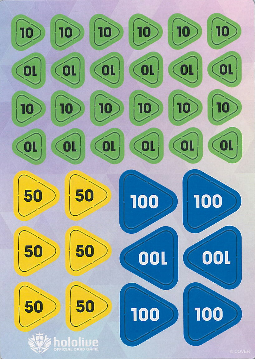 Card Games - カードサプライ ホロライブオフィシャルカードゲーム マーカーシート 1枚