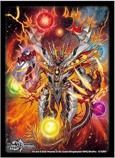 Suministro de tarjetas Duel Masters DX Funda para tarjetas Emperador Dragón Mundial Bolshak Hikarisma y Kaiza (64 piezas)