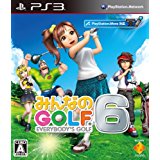 新品PS3 みんなのGOLF 6 新品PS3 みんなのGOLF 6