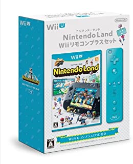 【訳有り】新品WiiU Nintendo Land（ニンテンドーランド） Wiiリモコンプラスセット（アオ）