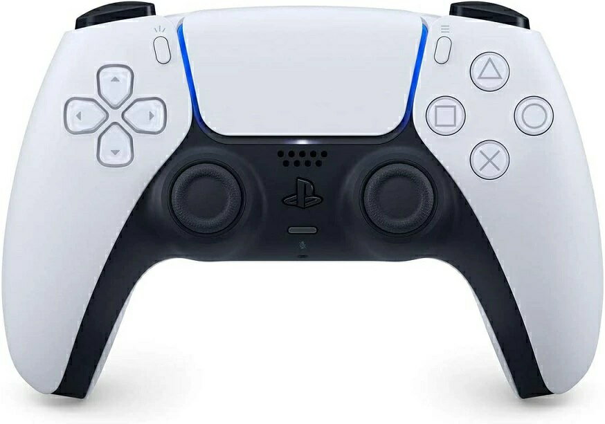 【中古】PS5 ワイヤレスコントローラー DualSense(ホワイト)